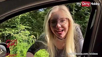 play Mydirtyhobby-かわいいブロンドのベイビーは彼女の最初の屋外の性交を持っています