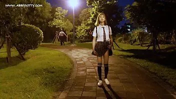 play Ab028美しいfemboyは公共の場でパンティーオナニーを脱いで絶頂