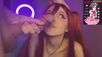 play 19 años novia pelirroja rumana chupa una gran polla