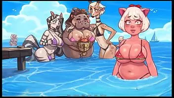 播放 我的猪公主[无尽游戏色情游戏]第28集公主向公众暴露她可爱的肛门赢得比基尼比赛