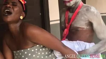 play An african santa claus lost his way on the biggest carnival in africa and was luckily found by this siblings who played with the robotic santa claus.. he was tricked into having sex with the horny weird girl.. and he gave the girl, sex of her life..
