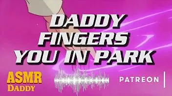 play Juego de rol de audio para mujeres - digitación en el parque por papá